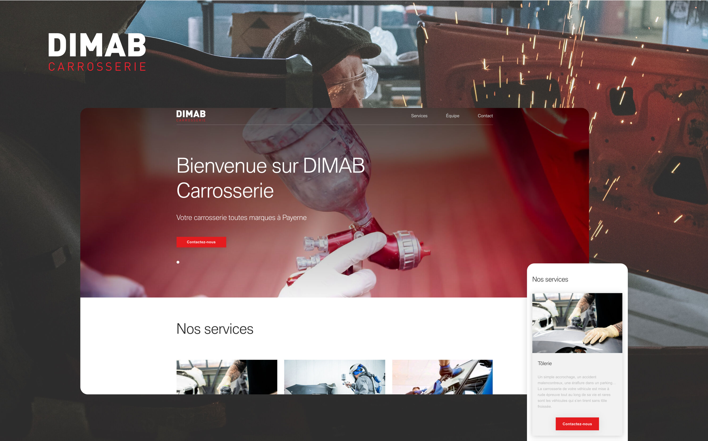 DIMAB Carrosserie - WNG Agence Digitale