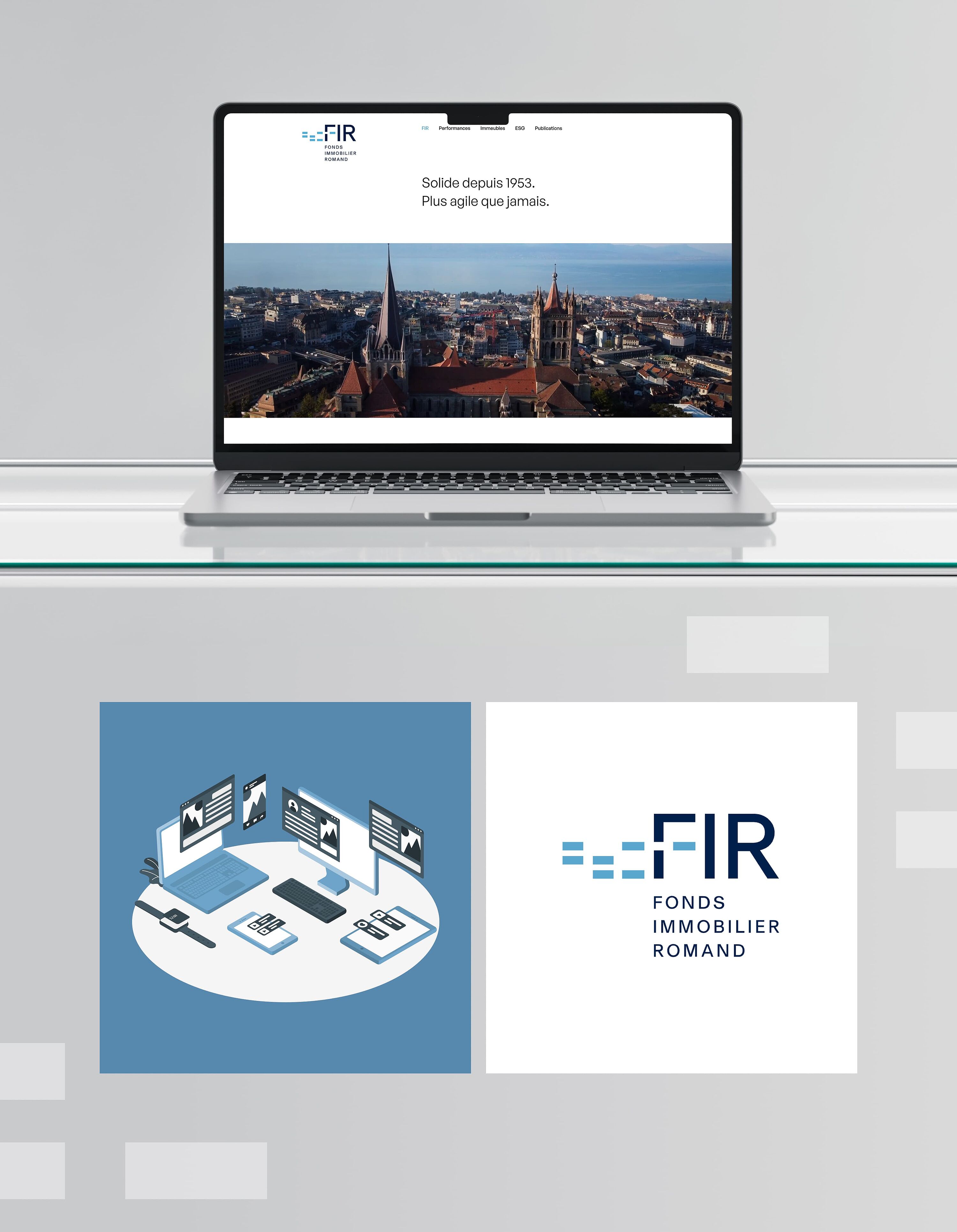 Illustration de la prestation design et refonte du FIR