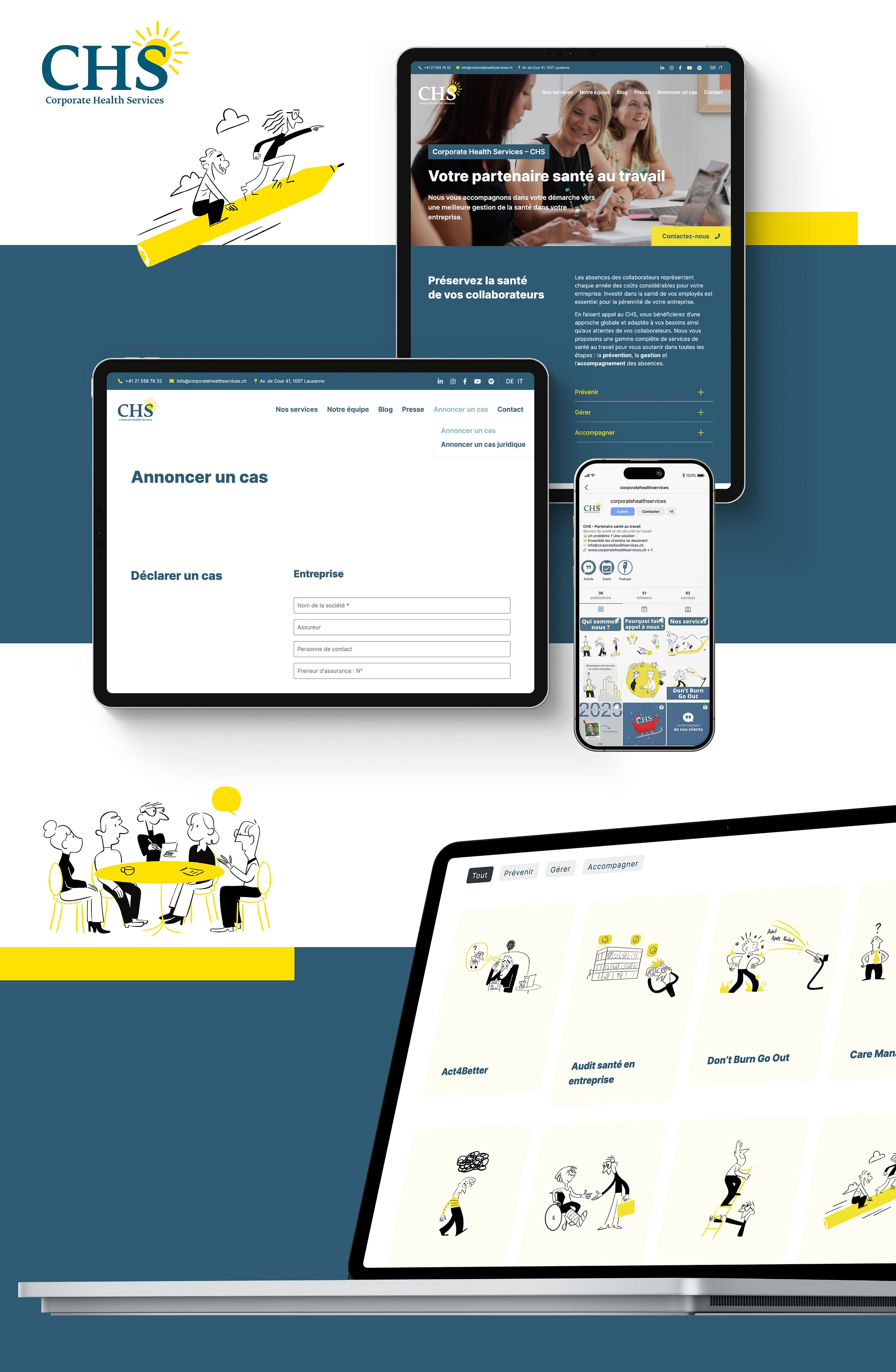 Corporate Health Services - WNG Agence Digitale