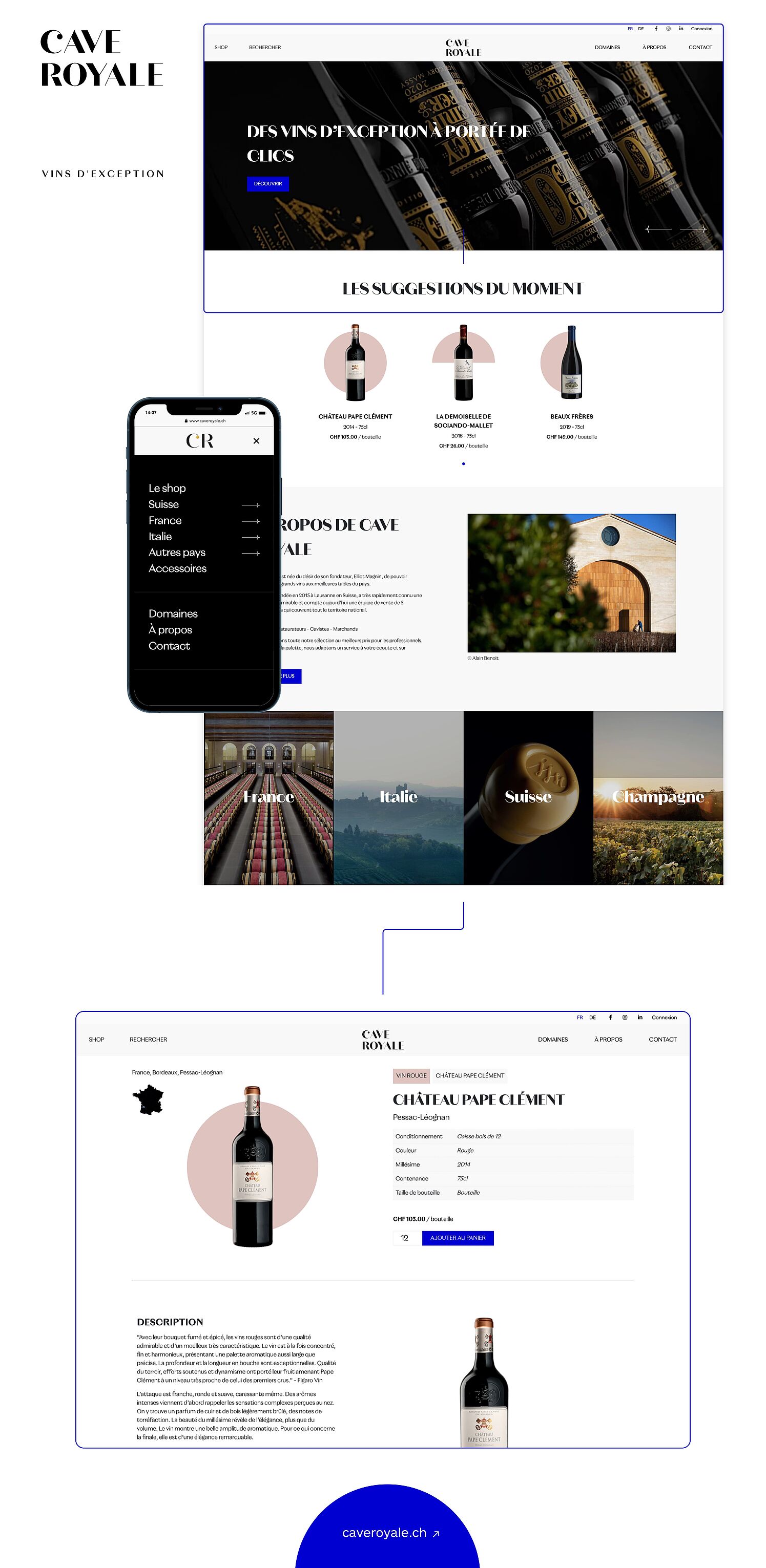 Cave Royale - WNG Agence Digitale