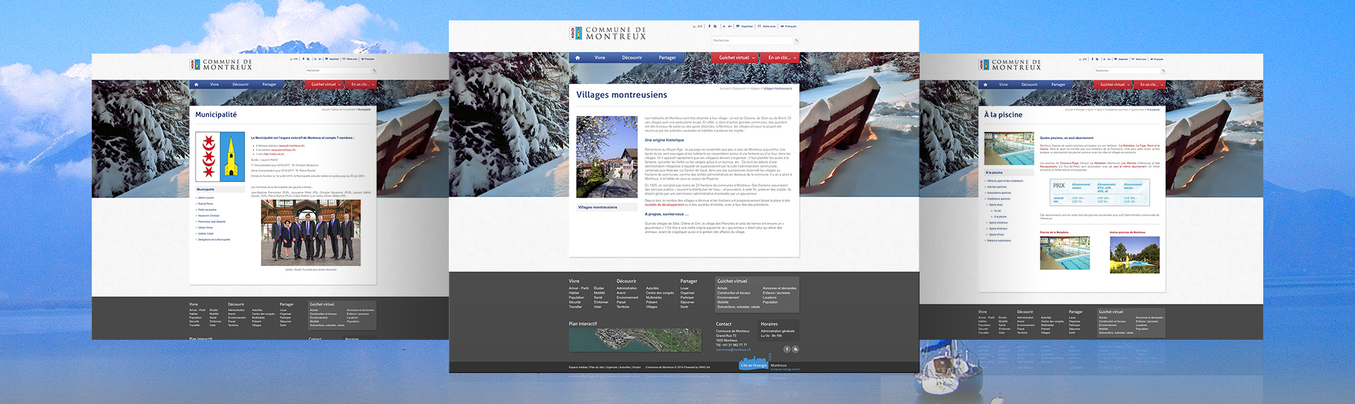 Commune de Montreux WNG Agence Digitale 