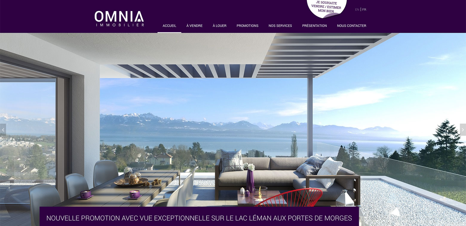 Omnia Immobilier WNG Agence Digitale