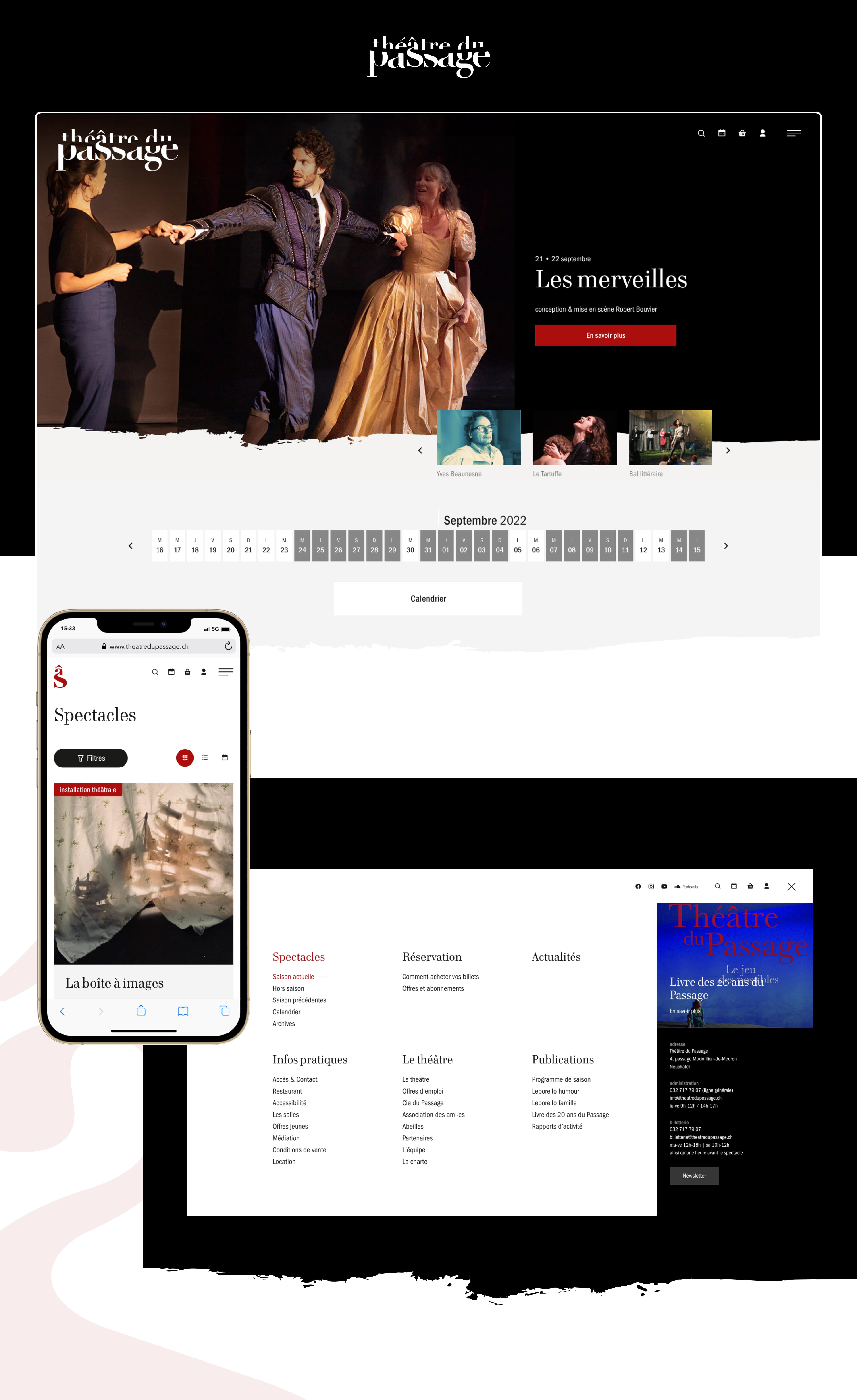Théâtre du Passage - WNG Agence Digitale