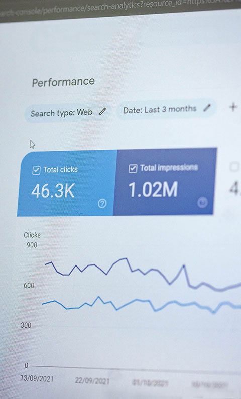 photo d’illustration de google analytics et Google ads utilisés par l’agence de marketing digital WNG