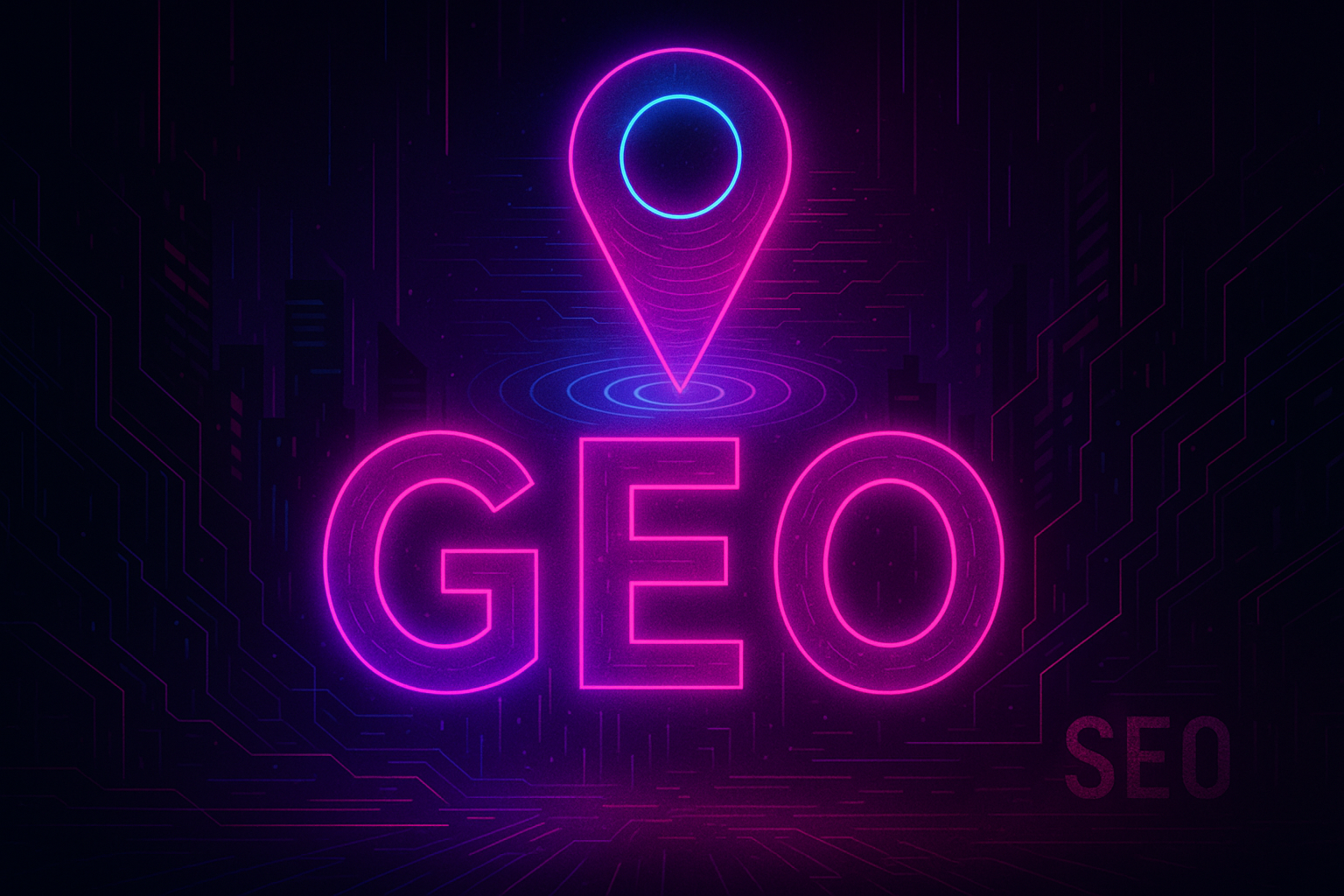 Illustration du lien entre SEO et GEO